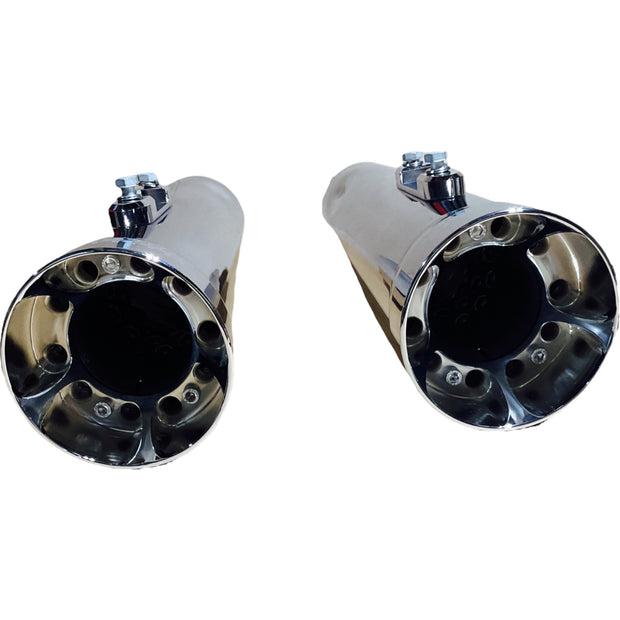 Angry 420 Forsch Performance M8 Harley-Davidson Touring Slip-on Mufflers (2017+)