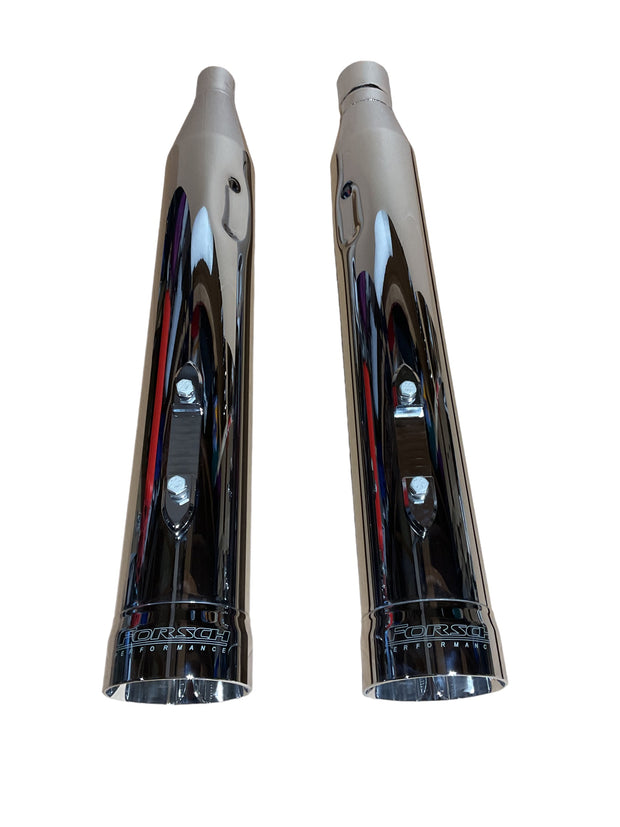 Angry 420 Forsch Performance M8 Harley-Davidson Touring Slip-on Mufflers (2017+)