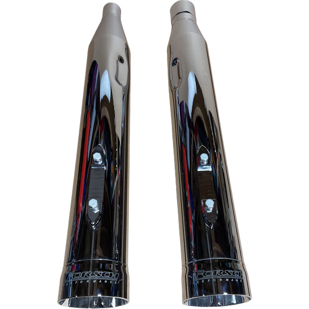 Angry 420 Forsch Performance M8 Harley-Davidson Touring Slip-on Mufflers (2017+)