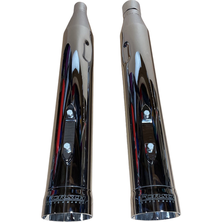 Angry 420 Forsch Performance M8 Harley-Davidson Touring Slip-on Mufflers (2017+)