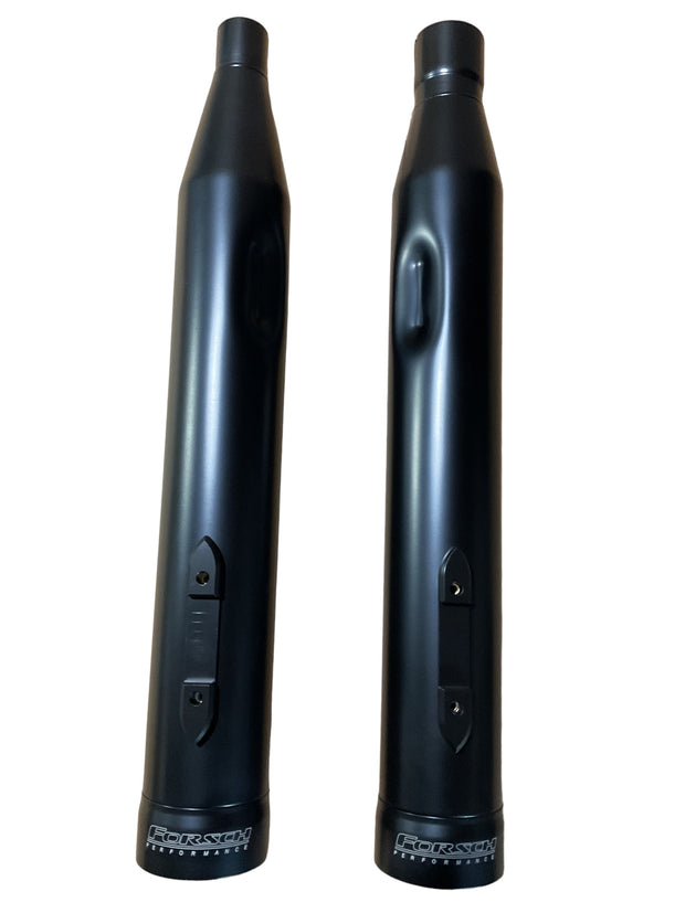 Angry 420 Forsch Performance M8 Harley-Davidson Touring Slip-on Mufflers (2017+)