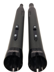 Angry 450 SERIES 4.0 x 4.5  Extreme Billet Slash Harley-Davidson M8 Touring Mufflers (2017-2021+)