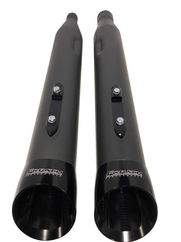 Angry 450 SERIES 4.0 x 4.5  Extreme Billet Slash Harley-Davidson M8 Touring Mufflers (2017-2021+)