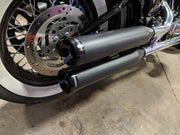 2018-2025 Softail Mufflers (Fat Boy, Breakout, Slim, Lowrider (to 24') , Softail Standard,  Street Bob