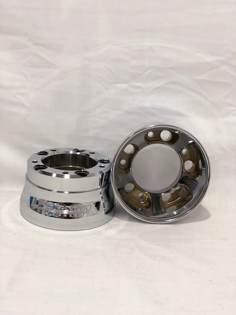 4.5" Highflow Billet Aluminum Endcaps (2pcs + hardware)