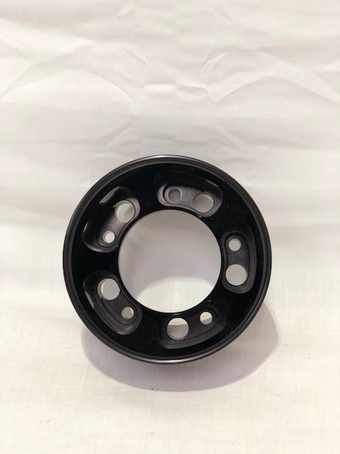 4.5" Highflow Billet Aluminum Endcaps (2pcs + hardware)