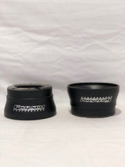 4.5" Highflow Billet Aluminum Endcaps (2pcs + hardware)