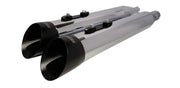 Angry 450 SERIES 4.0 x 4.5  Extreme Billet Slash Harley-Davidson M8 Touring Mufflers (2017-2021+)